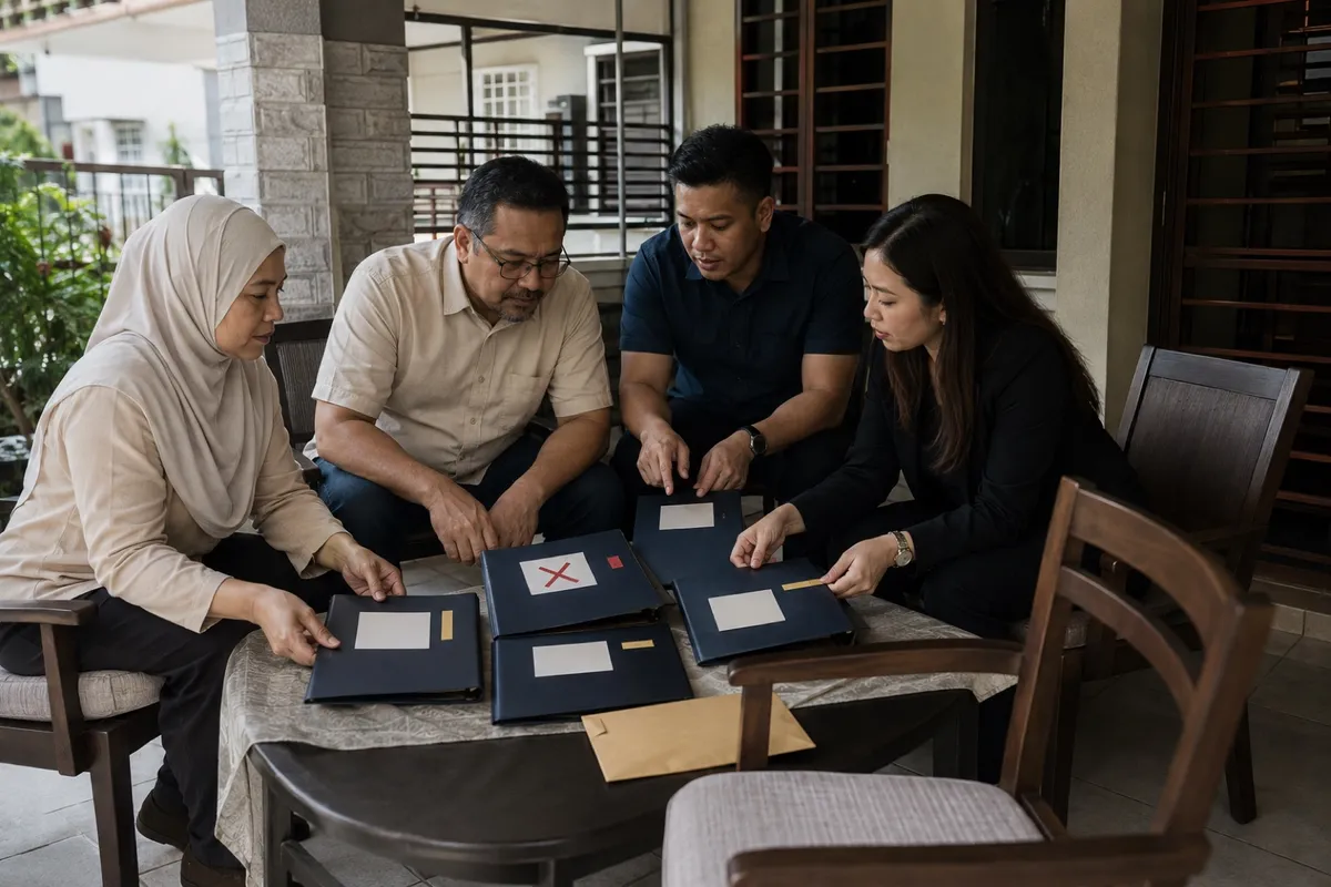Pihak transaksi menyusun semula isu pinjaman, penilaian, dokumen dan pemilikan